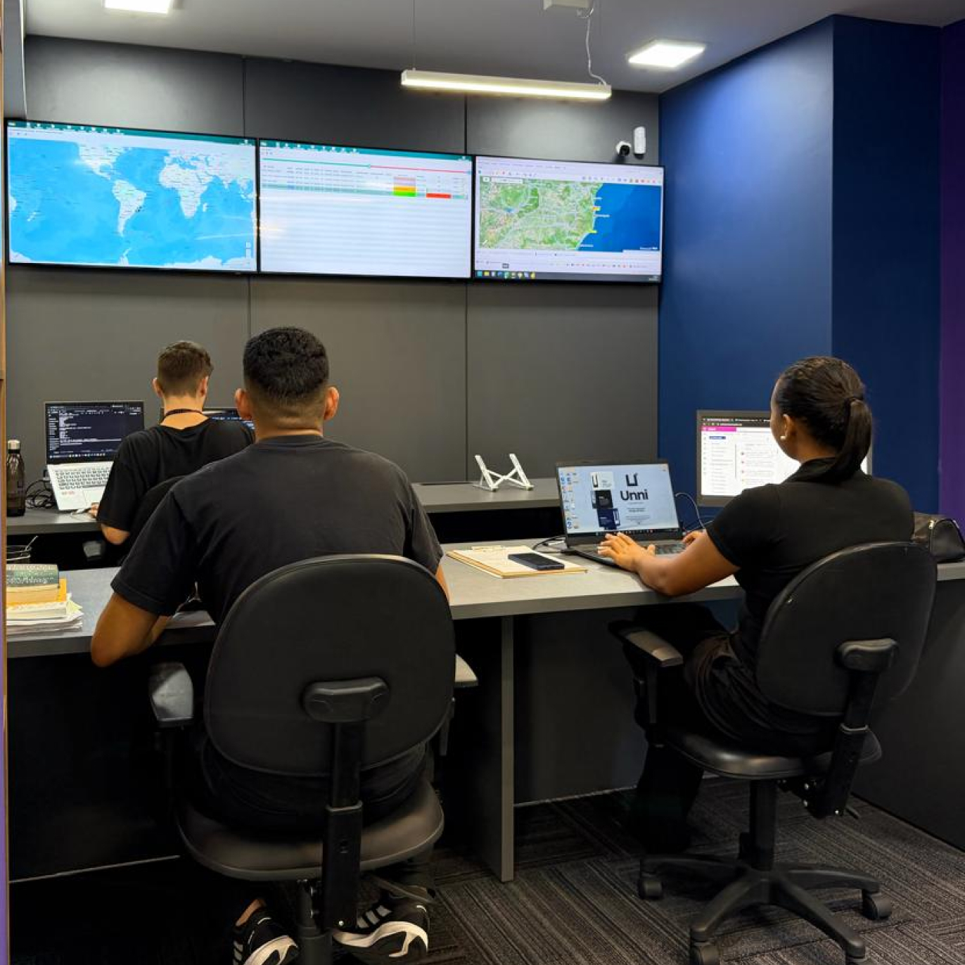 Sala de Controle - Gestão de Risco (CGR) Unni Logística
